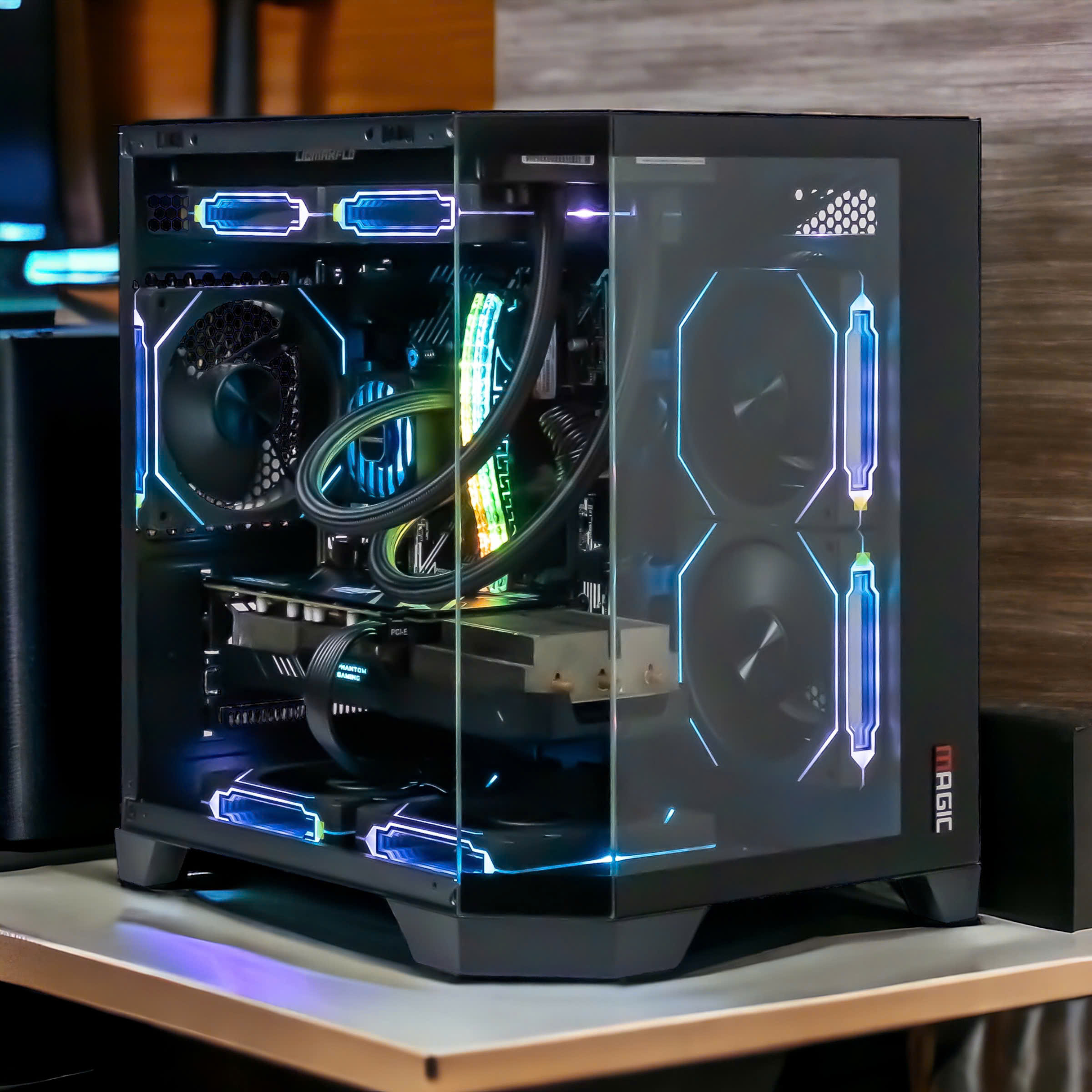 CASE MAGIC CUBI-M(M-ATX) - Hàng chính hãng