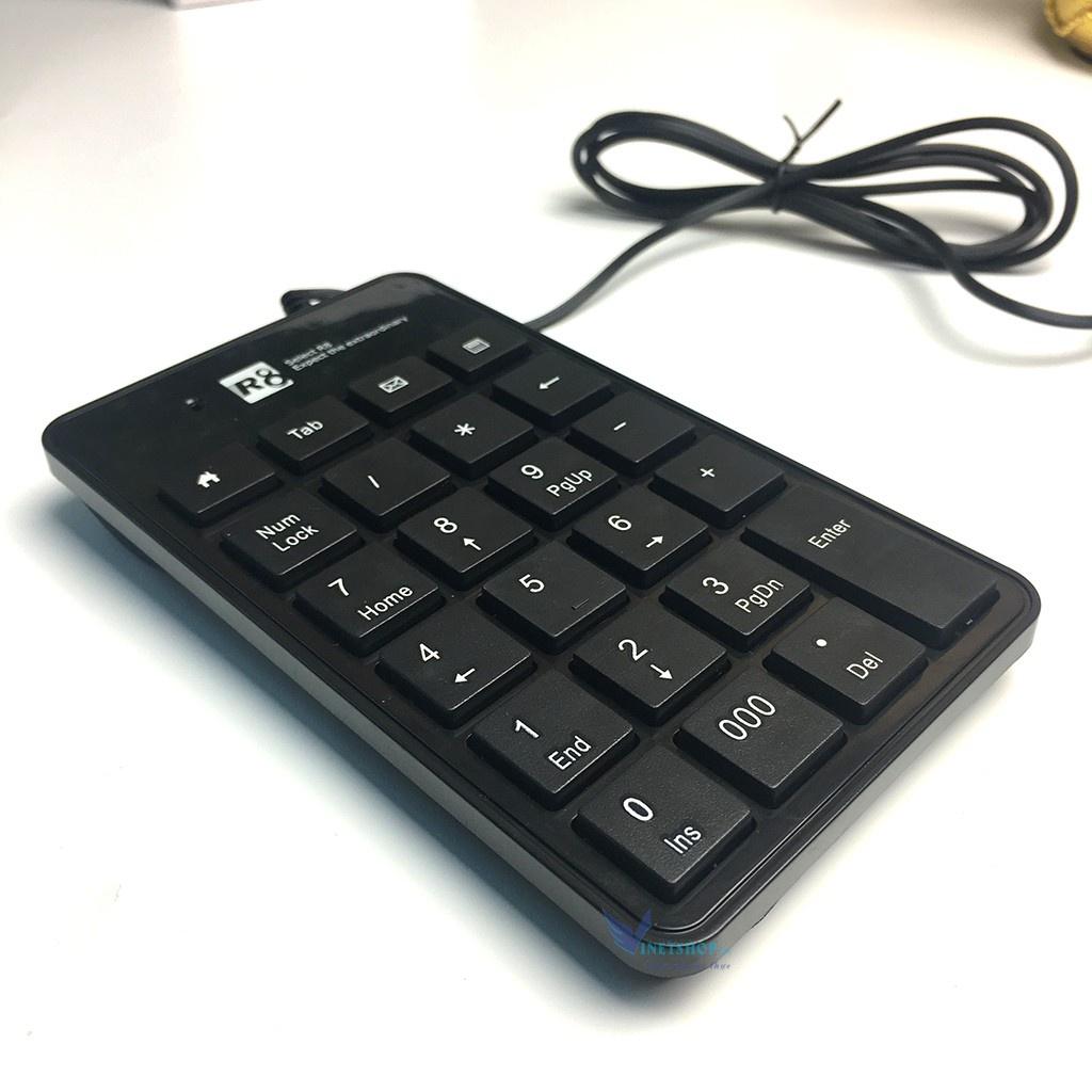 Bàn phím số R8 - 1810 - USB -dc3891