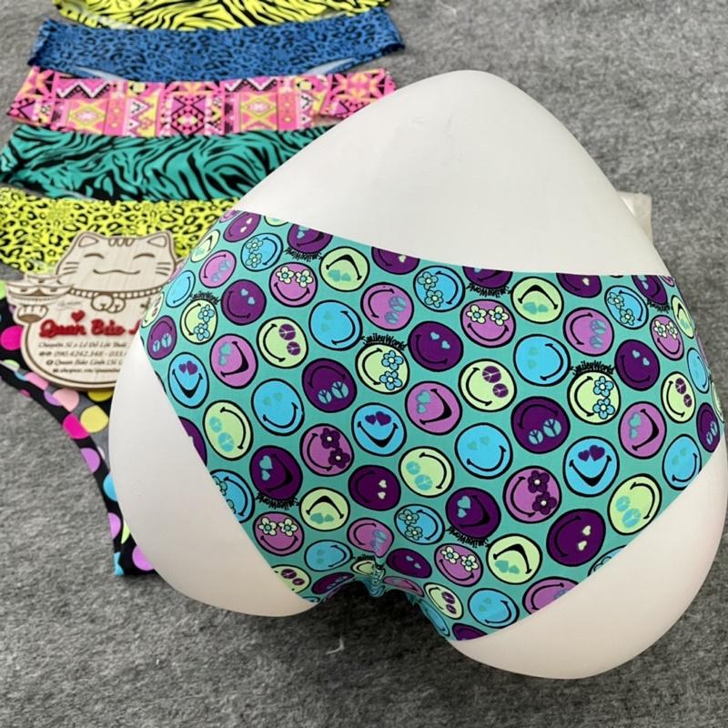 Quần lót su nửa mông tam giác hoạ tiết MLEM. Cheeky underwear