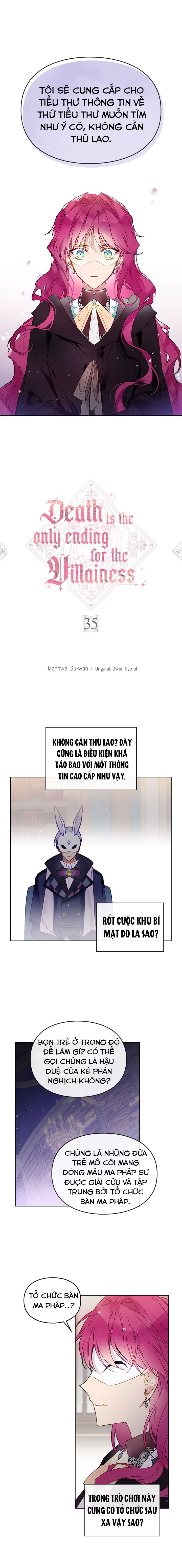 kết thúc của nhân vật phản diện chỉ có thể là cái chết chapter 35 1