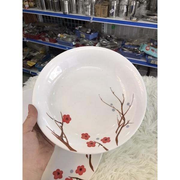 Bộ đồ ăn 9 sản phẩm hoa đỏ