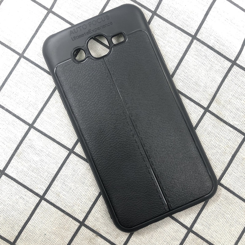 Ốp lưng silicon dẻo giả da chính hãng Auto Focus cao cấp dành cho Samsung J7