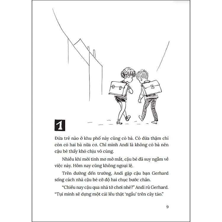 [SÁCH QUỐC GIA] BÀ NGOẠI TRÊN CÂY TÁO – Mira Lobe, Susi Weigel – Chu Thu Phương dịch – NXB Kim Đồng