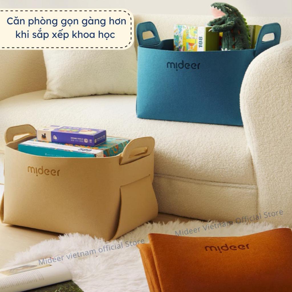 Túi vải đựng đồ chơi gấp gọn Mideer Toy Storage Bag