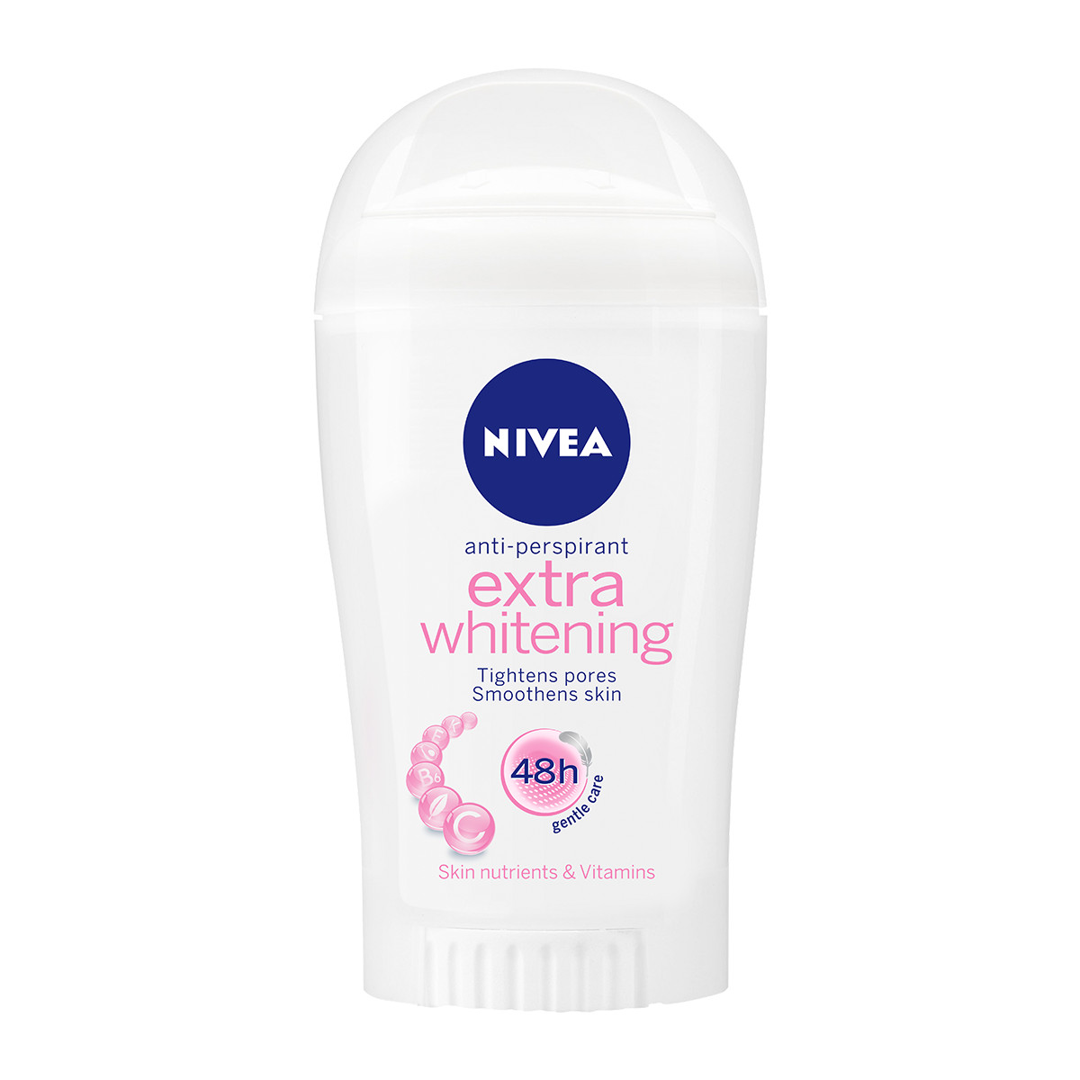 Sáp Ngăn Mùi NIVEA Extra Whitening Trắng Mịn Mờ Vết Thâm (40ml) - 82896