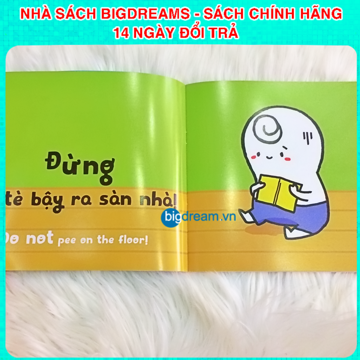 BẢN MỚI SONG NGỮ Miu Bé Nhỏ Phần 1 - Ehon Kĩ Năng Sống Cho Bé 1-6 Tuổi (Bộ 8 Quyển) Miu miu tự lập hiểu chuyện