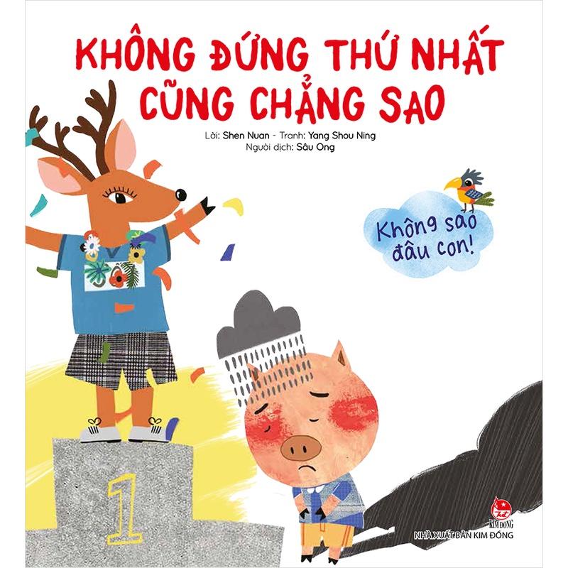 Sách - Không sao đâu con Không đứng thứ nhất cũng chẳng sao - NXB Kim Đồng