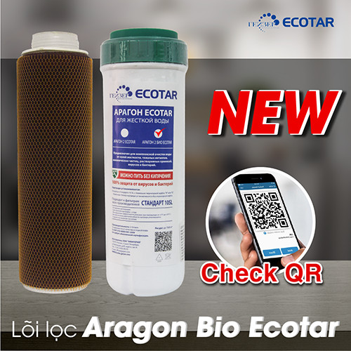 Lõi lọc Geyser Aragon Bio ECOTAR thế hệ mới của Geyser dành thay thế lõi Aragon model Geyser Ecotar 4- Hàng chính hãng