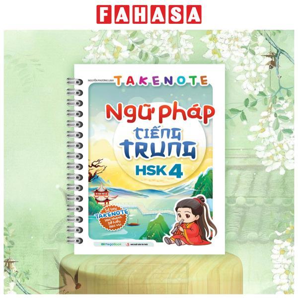 Sách - Takenote Ngữ Pháp Tiếng Trung HSK 4