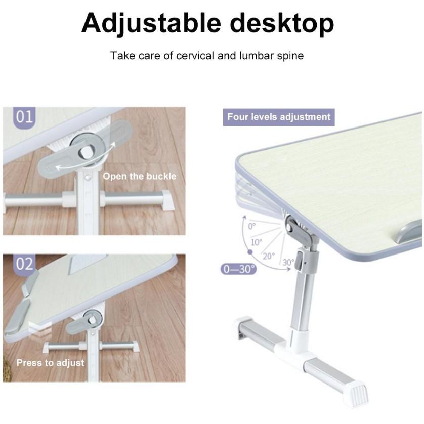 Bàn kê laptop Stand N Type Adjustable Height Table - Gia dụng SG