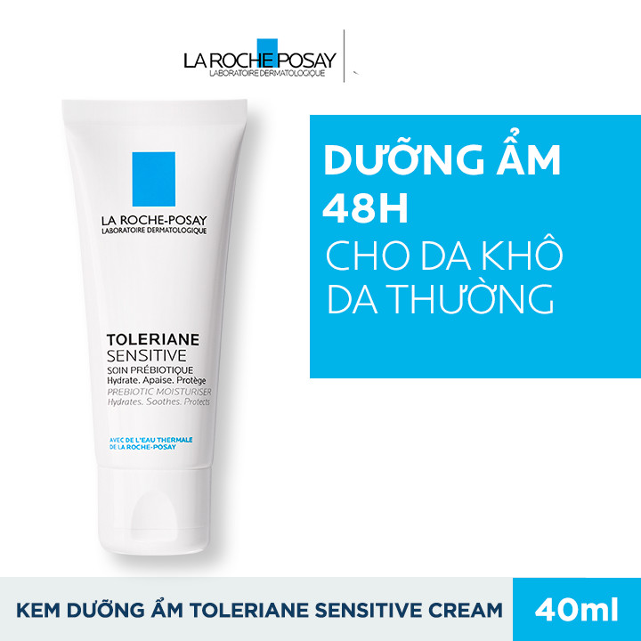 Kem Dưỡng Giúp Cung Cấp Nước Làm Dịu Và Bảo Vệ Da Dùng Được Cho Da Nhạy Cảm La Roche Posay Toleriane Skincare 40ml