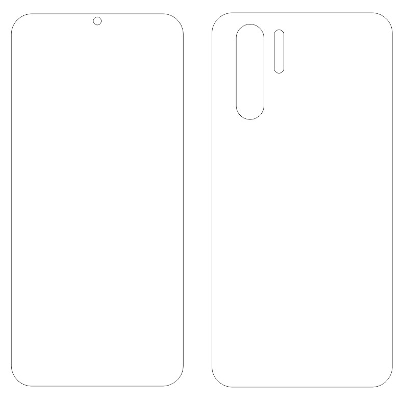 Dán dẻo hydrogel cho Huawei P30 Pro full 2 mặt