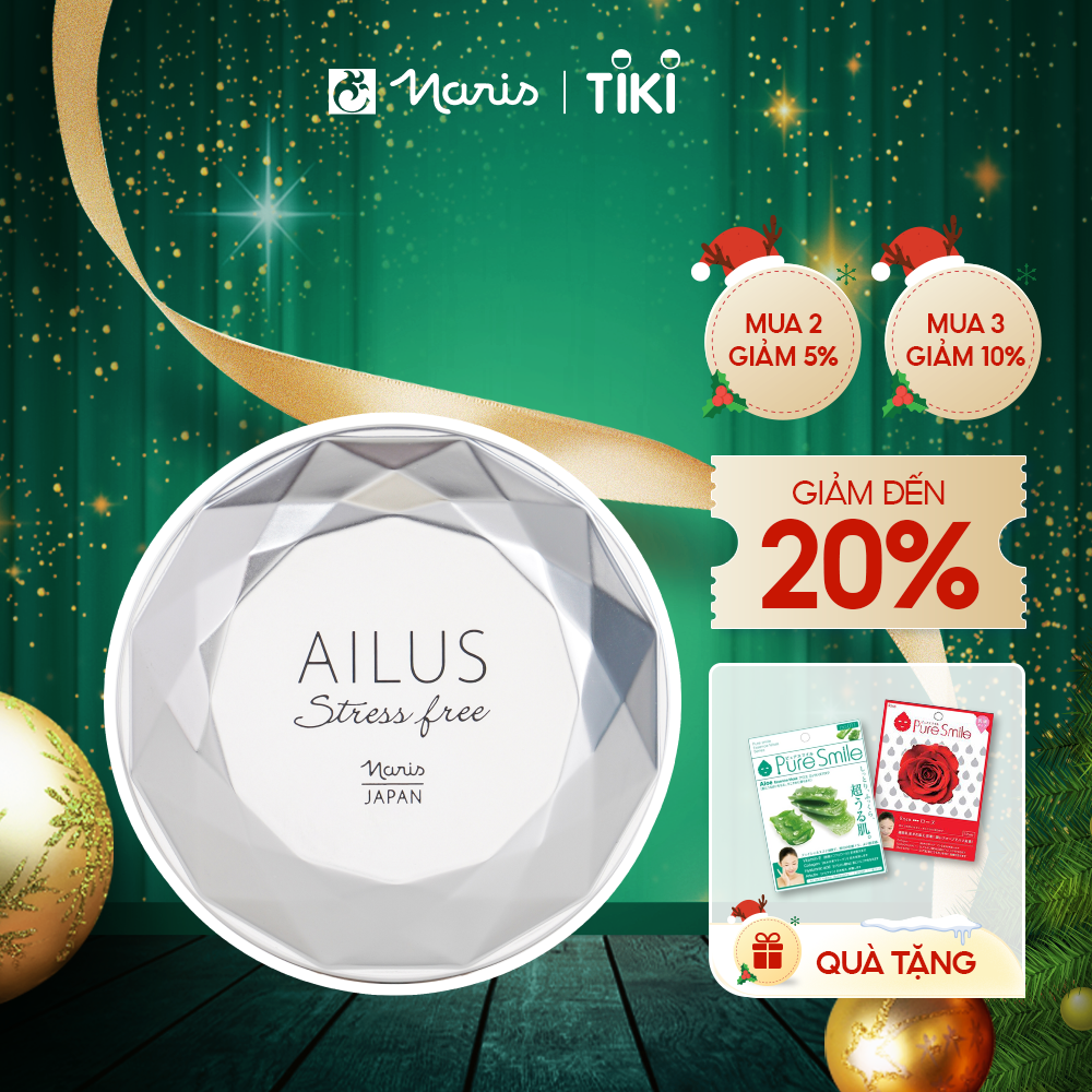 Phấn Phủ Ailus Stress Free Face Powder 12G - Be Nhạt