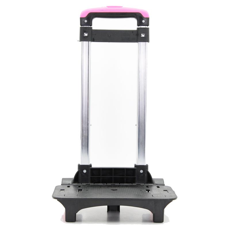 Ba Lô Học Sinh Cần Kéo 3 Ngăn - Hình Kem Mặt Cười - Hong Sheng 2021 - Màu Hồng