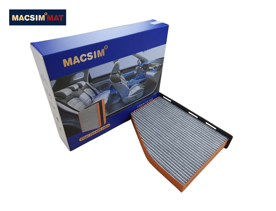 Lọc gió điều hòa cao cấp Macsim N95 xe ô tô Mercedes C180k/ C200/ C300//c180/c260 - 2008- 2010