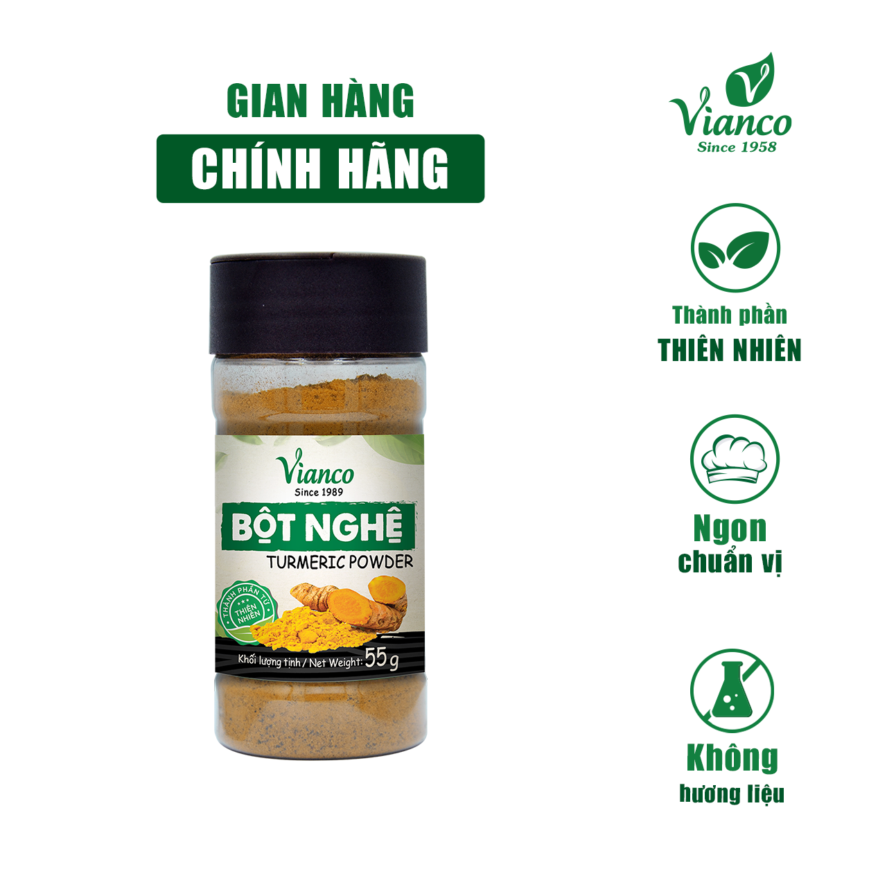 Bột Nghệ Vianco Pet 55gr