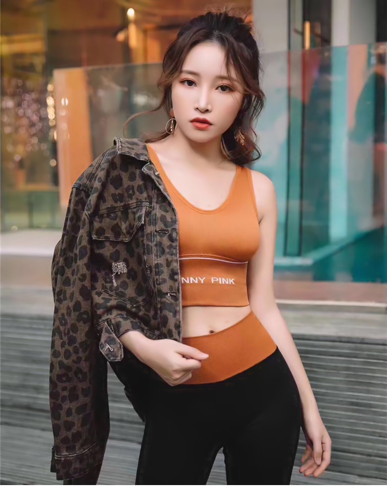 Áo Bra Thể Thao Nữ Có Sẵn Mút Nâng Ngực Chống Sốc