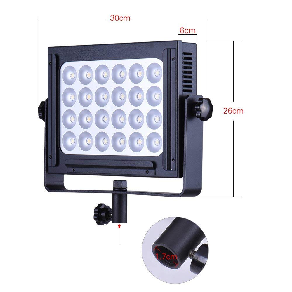 Đèn Led Video ZIFON ZF-5000 + Nguồn Adaptor/ Pin sạc, Hàng nhập khẩu