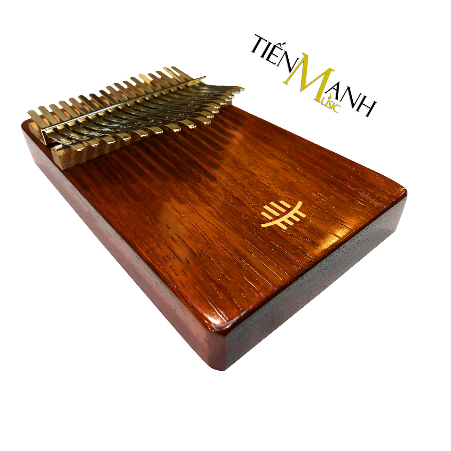 Đàn Kalimba 17 Phím Hluru KF-RR (Gỗ Red Rosewood) KF RR Hàng Chính Hãng - Kèm Móng Gẩy DreamMaker KFRR