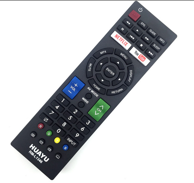 Remote tivi SHARP TV256 | Smart Huayu | RM-L1346 - Hàng Nhập Khẩu