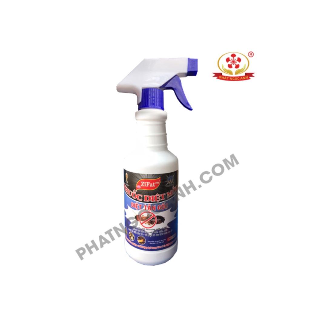 Diệt mối tận gốc tại nhà giá rẻ SIFA/ZIFAT 500ml an toàn tiện dụng, diệt mọt gỗ tủ bếp, sàn gỗ, khung cửa, cây trồng