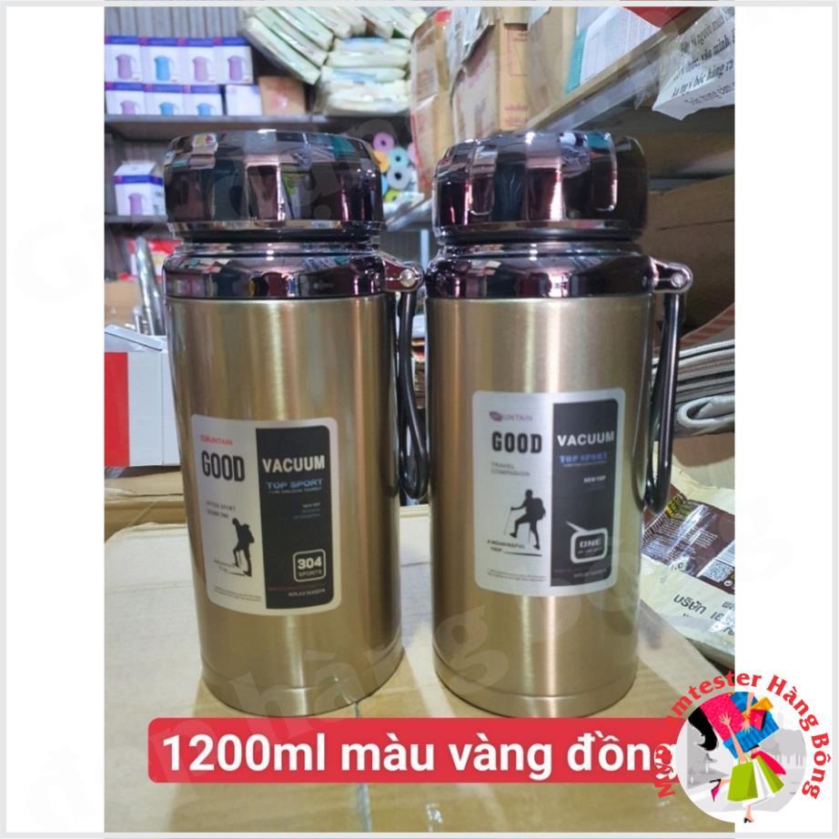 BÌNH GIỮ NHIỆT LẮP KIM CƯƠNG CAO CẤP 1500ml , giữ nóng giữ lạnh