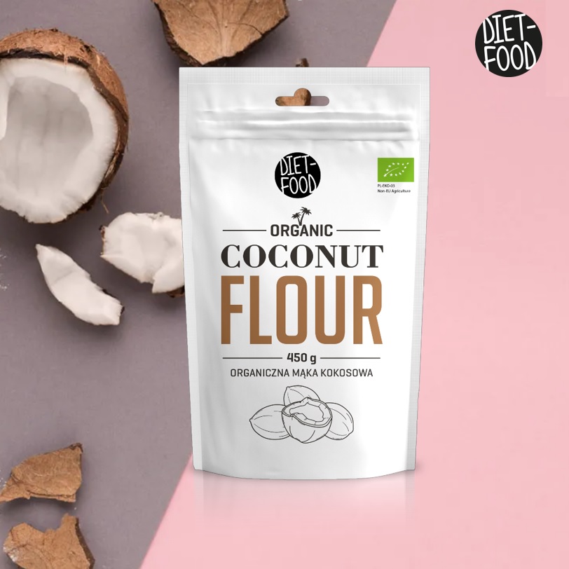 Bột dừa hữu cơ 450g Diet Food Organic Coconut Flour