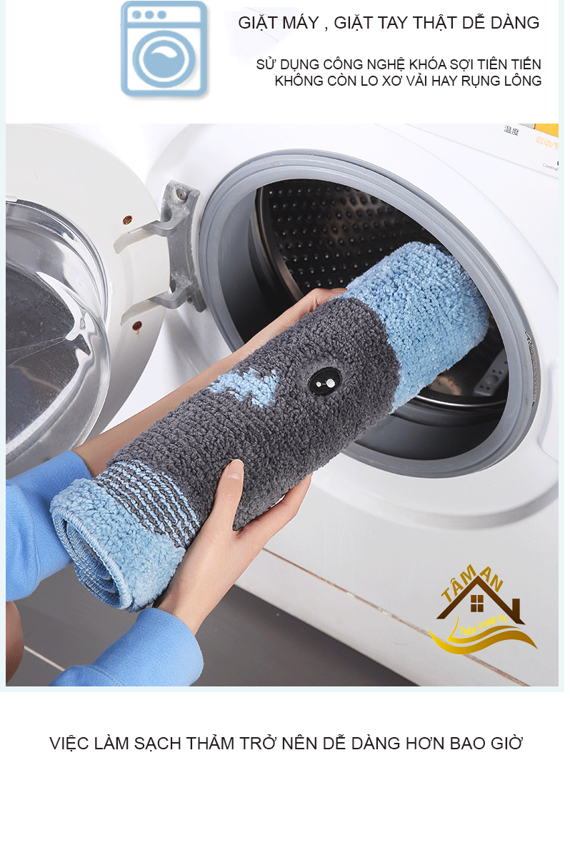 THẢM CHÙI CHÂN LÔNG CỪU HÌNH THÚ DỄ THƯƠNG CHỐNG TRƯỢT ,TRẢI SÀN TRANG TRÍ KÍCH THƯỚC 38X58CM