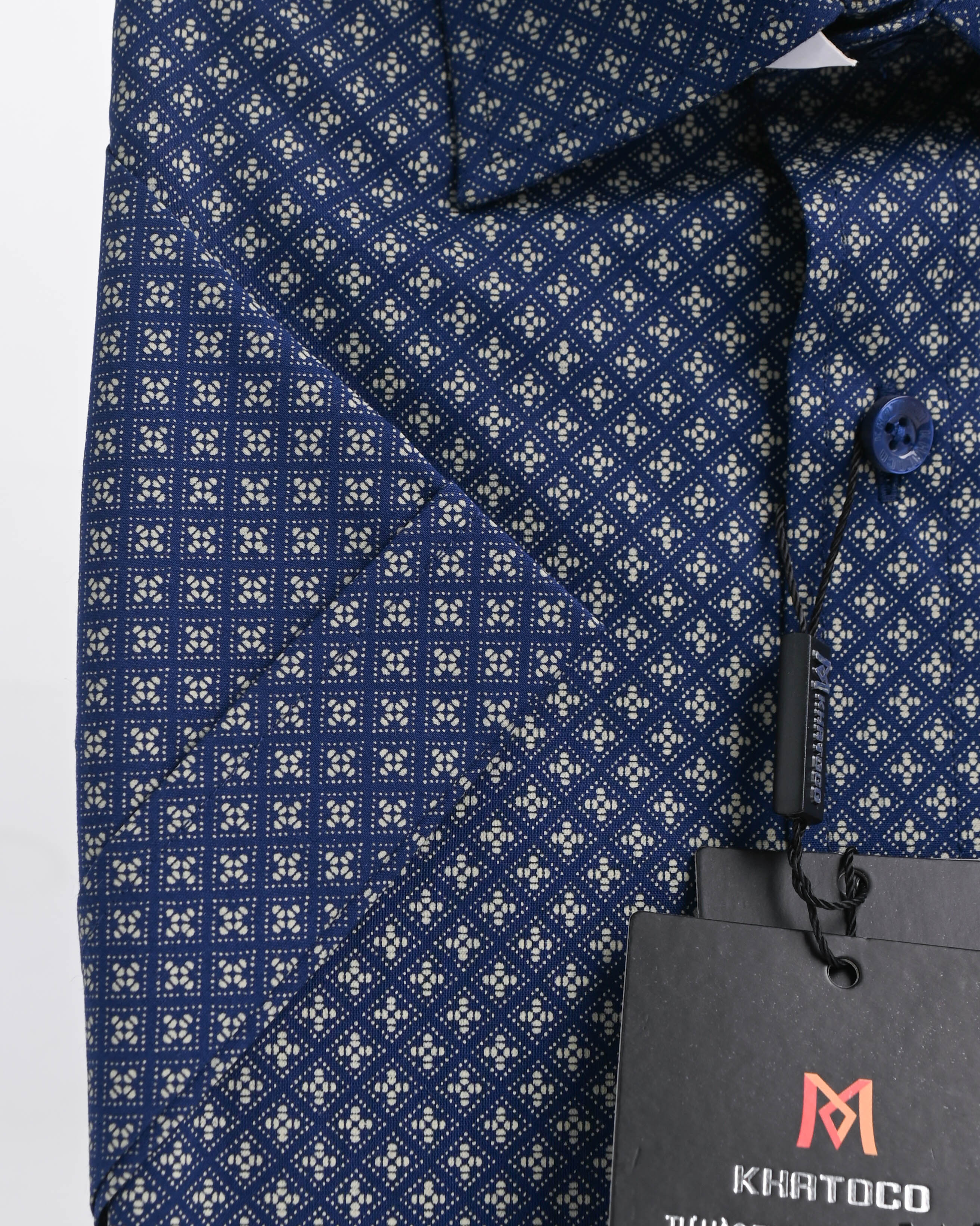 Áo sơ mi tay ngắn Khatoco sale off 50