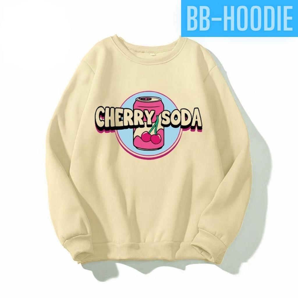 Áo Sweater Nỉ Unisex Form Nam Nữ Cherry Soda Chất Vải Nỉ Thoáng Mát Nhiều Màu Cực Đẹp