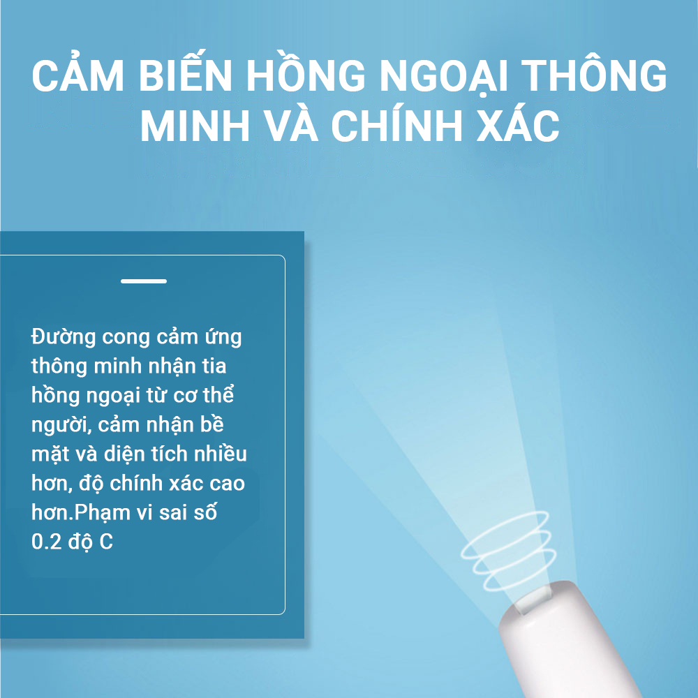 Nhiệt Kế Hồng Ngoại Đo Trán Chính Hãng Sinocare