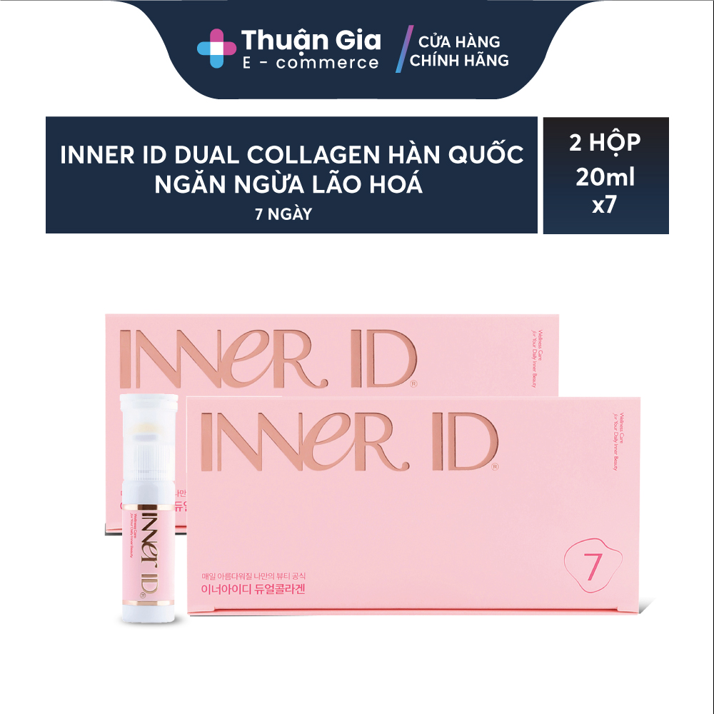 Combo 2 hộp INNER ID DUAL COLLAGEN HÀN QUỐC - Phục Hồi & Ngăn Ngừa Lão Hoá - Loại 7 Ngày