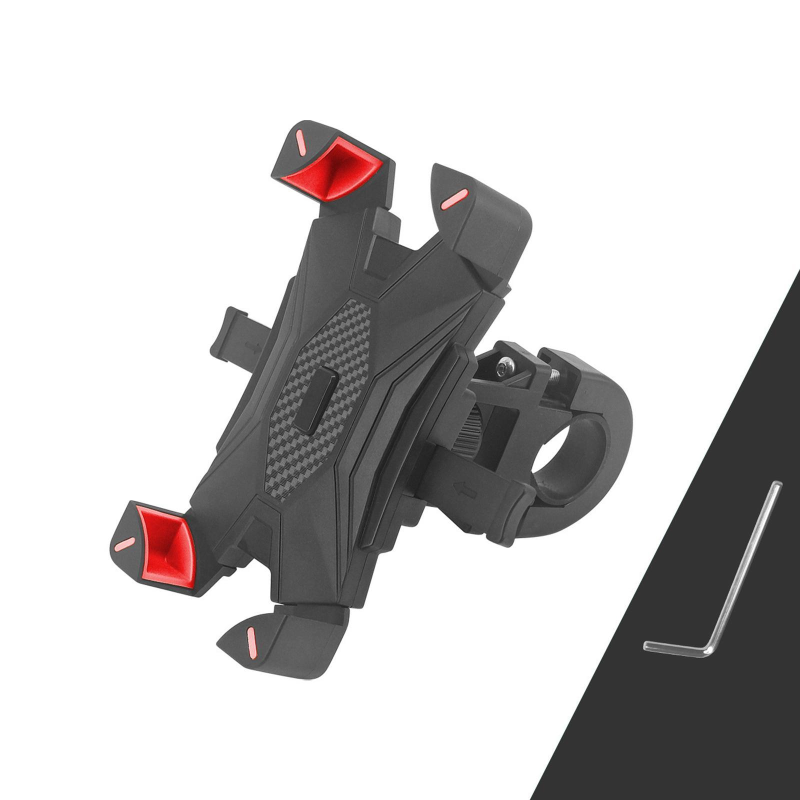 Motorcycle Bike Phone Mount  Frame Spare Parts  Phone Stand Handlebar Phone Mount Clamp for  Electric Bike