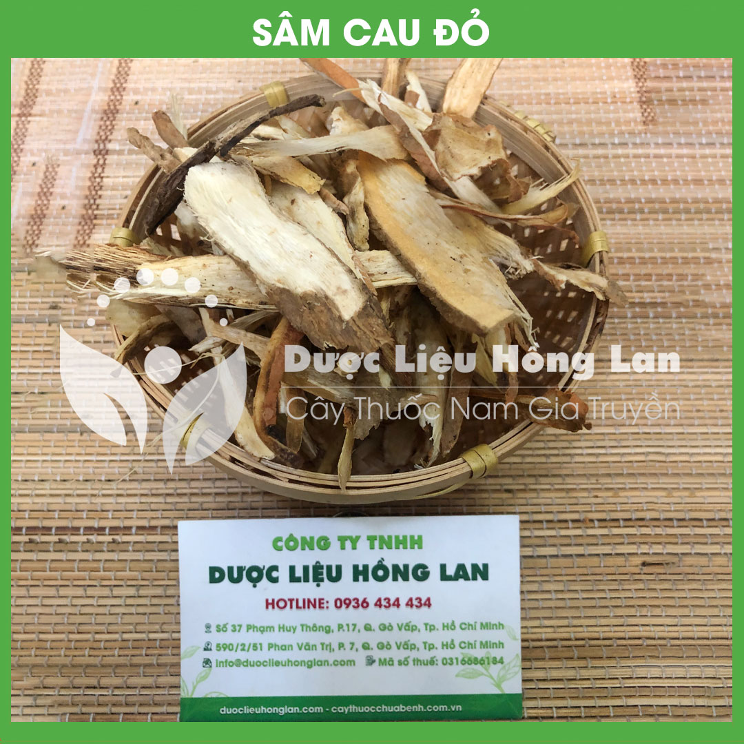  1kg Sâm Cau đỏ khô sạch sắt lát