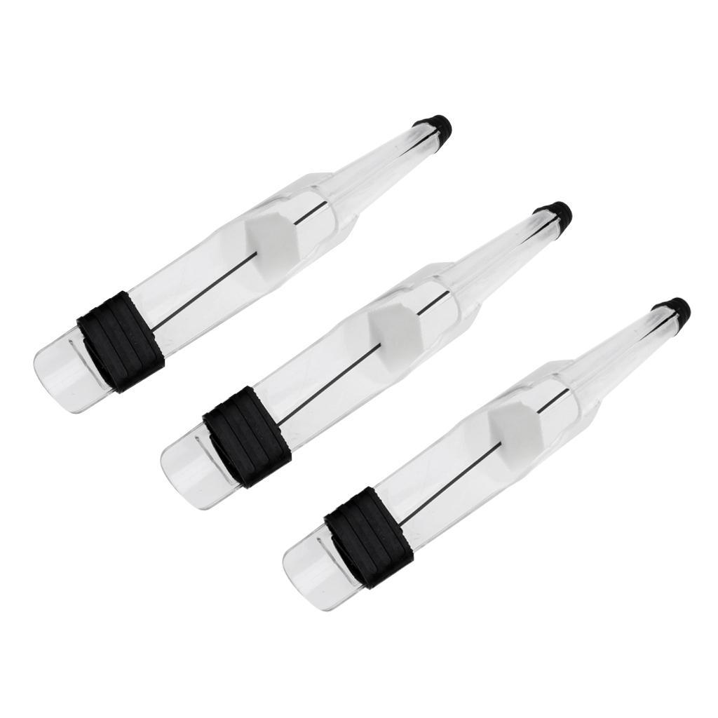 Pack of 3 Rock Fishing Rod Tip Cover Fishing Pole Tip Protector Cap 2 Sizes