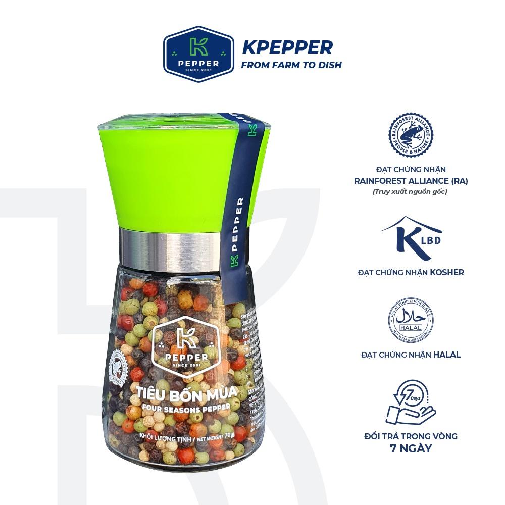 Tiêu Bốn Mùa K-Pepper 70G