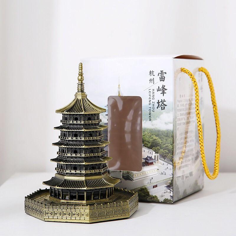 Mô Hình Tháp Chùa Lôi Phong - Hàng Châu, Trung Quốc