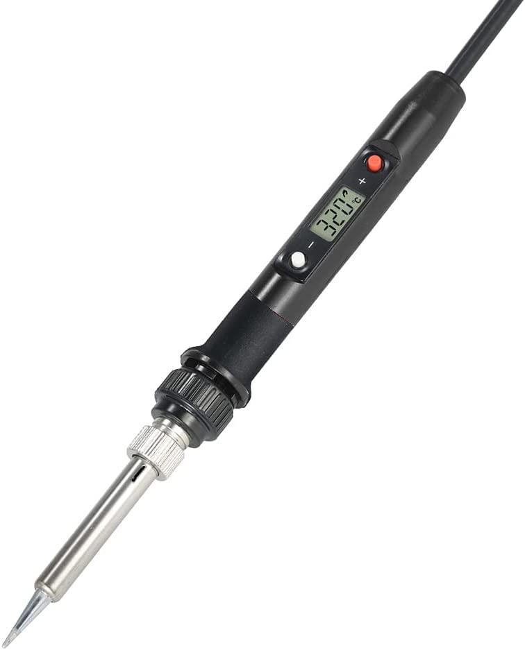 Bàn ủi hàn 80W 180 ~ 480 ℃ Bàn ủi hàn điện với màn hình LCD và đầu làm nóng