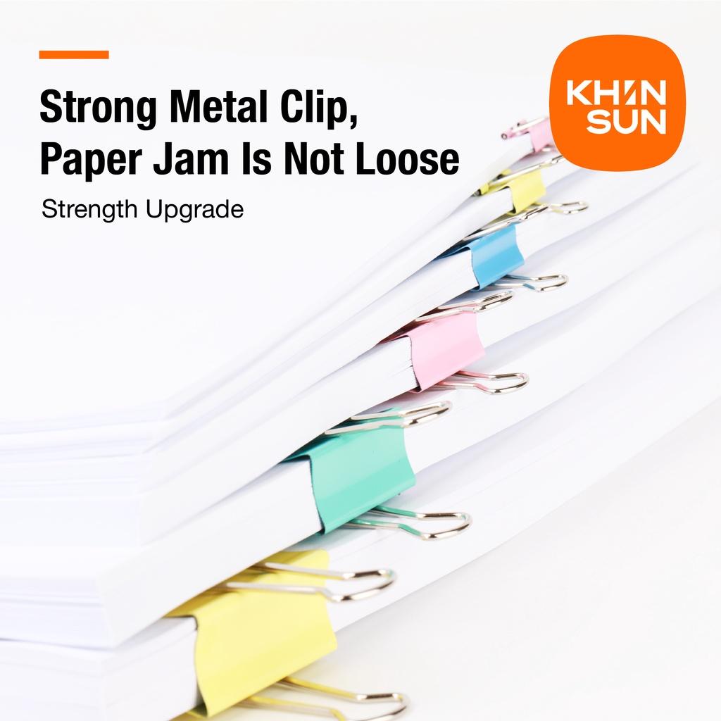 Kẹp tài liệu nhiều màu sắc tiện dụng cho văn phòng