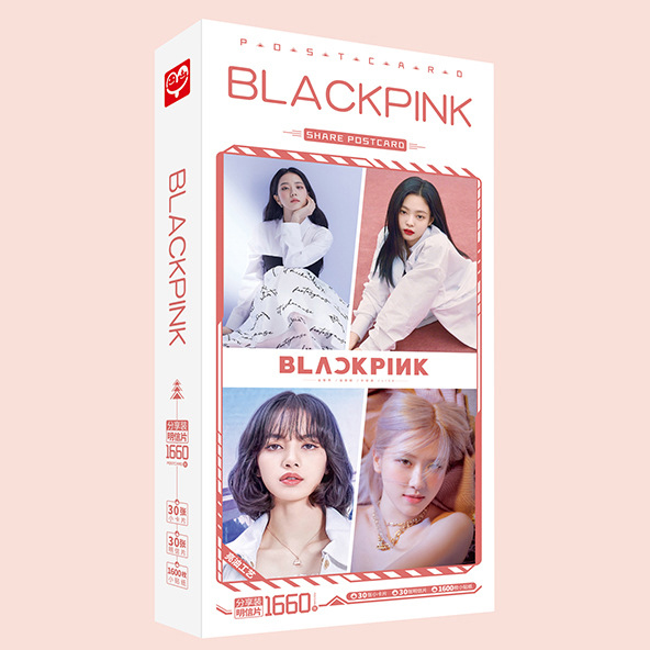 Postcard Blackpink hộp thẻ ảnh nhóm Blackpink