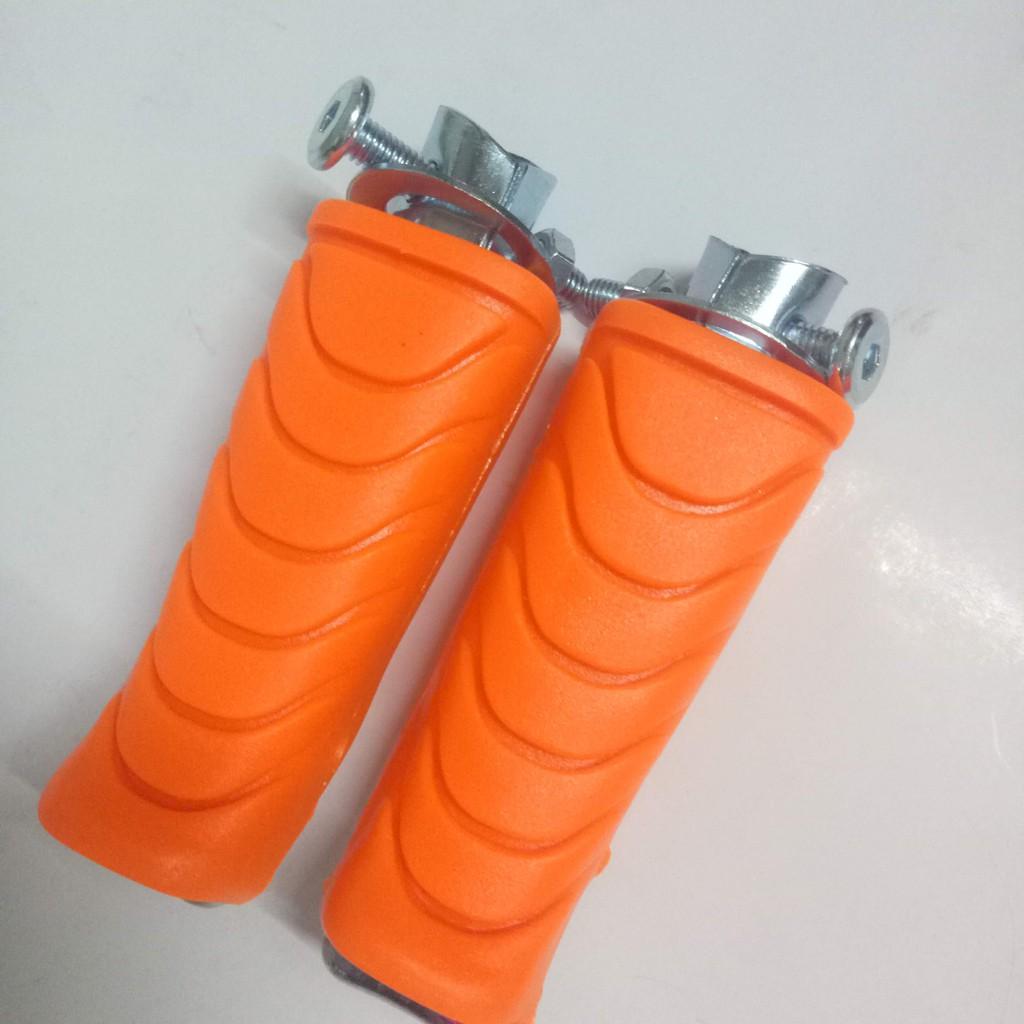 Bộ gác chân màu trước và sau màu cam kiểu Wave S bền đẹp