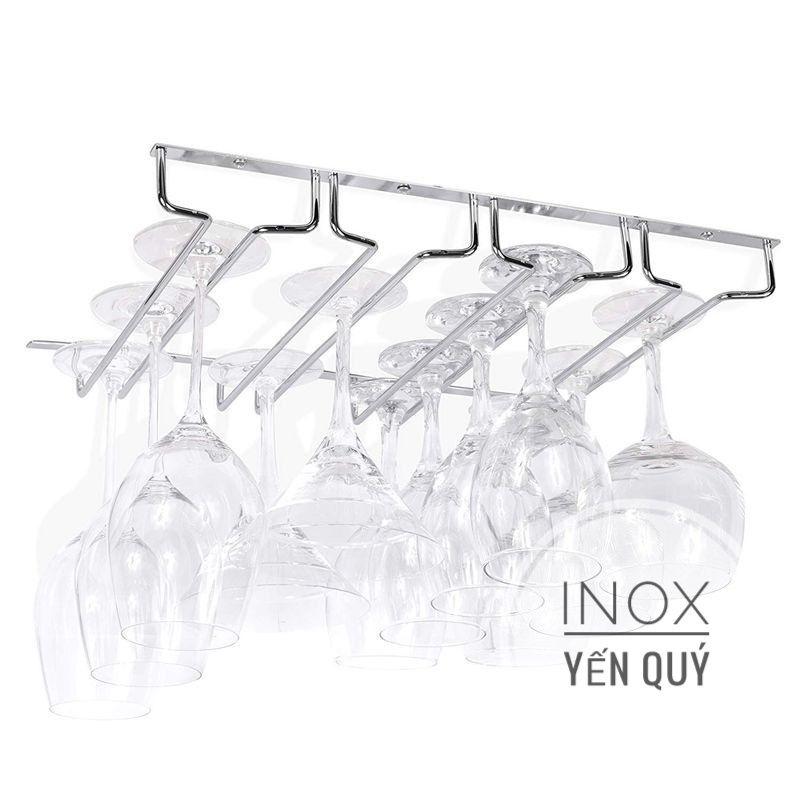 COMBO GIÁ KỆ TREO LY LOẠI LỚN MẠ BÓNG ĐẸP