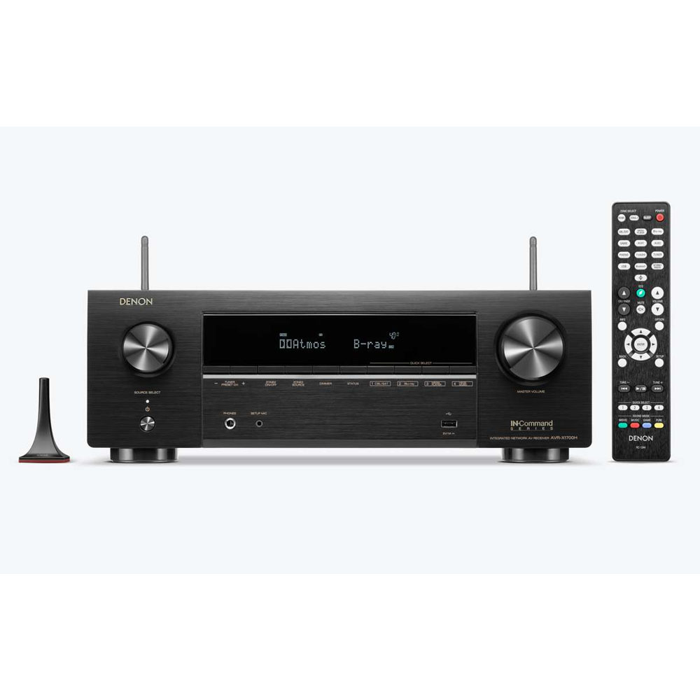 Dàn Âm Thanh Xem phim DENON AVR X1700H - KLIPSCH REFERENCE THEATER PACK 5.0 - KLIPSCH R 100SW | Hàng Chính Hãng