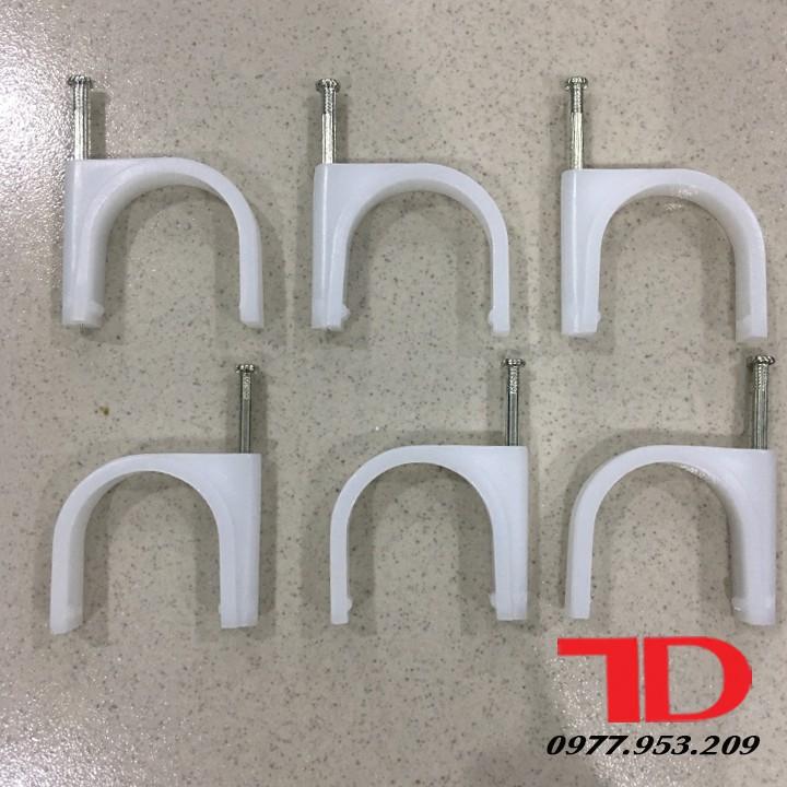 COMBO 2 bịch Đinh móc ống nước, dây điện phi 42