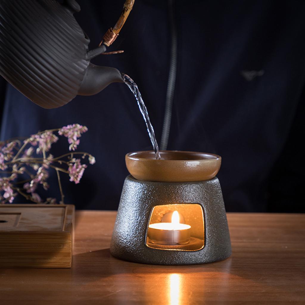 Tea Warmer with Candle Warmer Portable for Tea