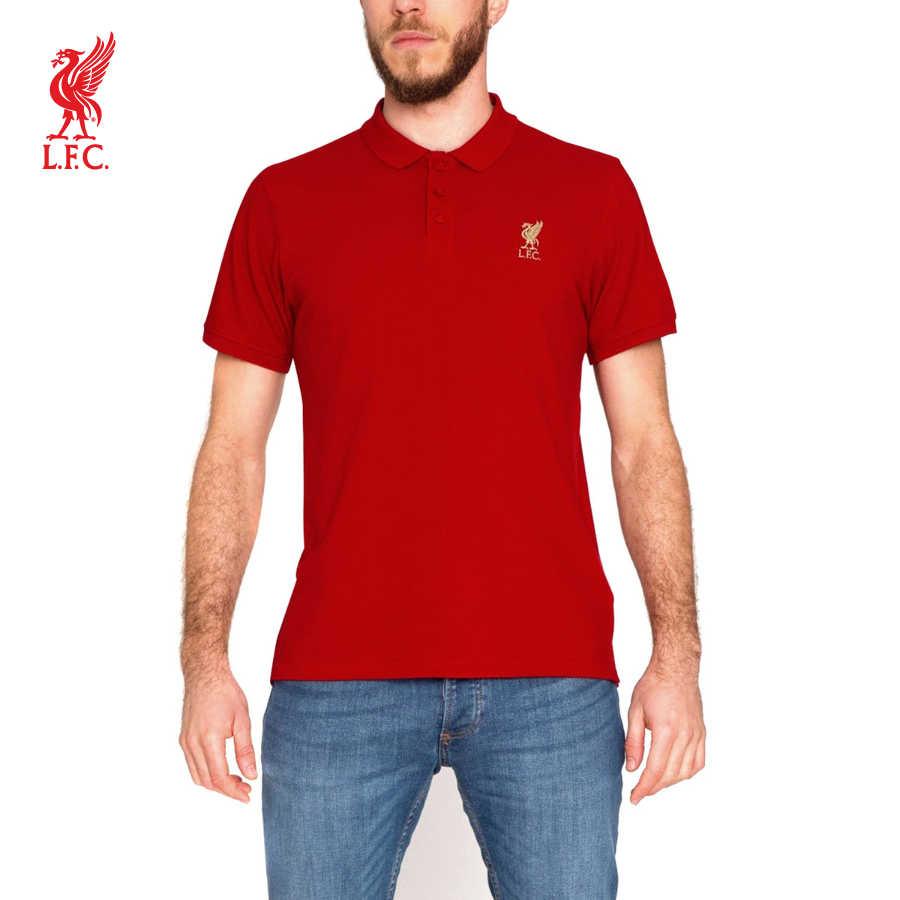 Áo thun polo thể thao nam LFC Red Conninsby - Liverpool FC - A15601