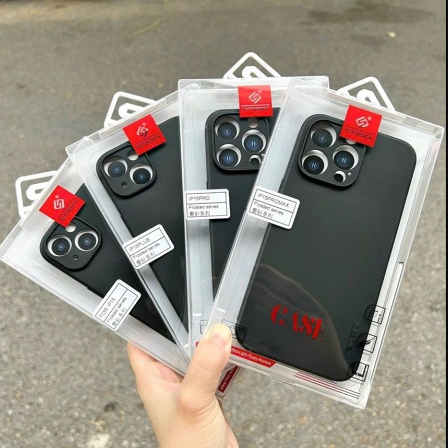 Ốp lưng chống bẩn Kst cho iphone 15 Pro Max / 15Pro / 15 Plus - Hàng Nhập Khẩu