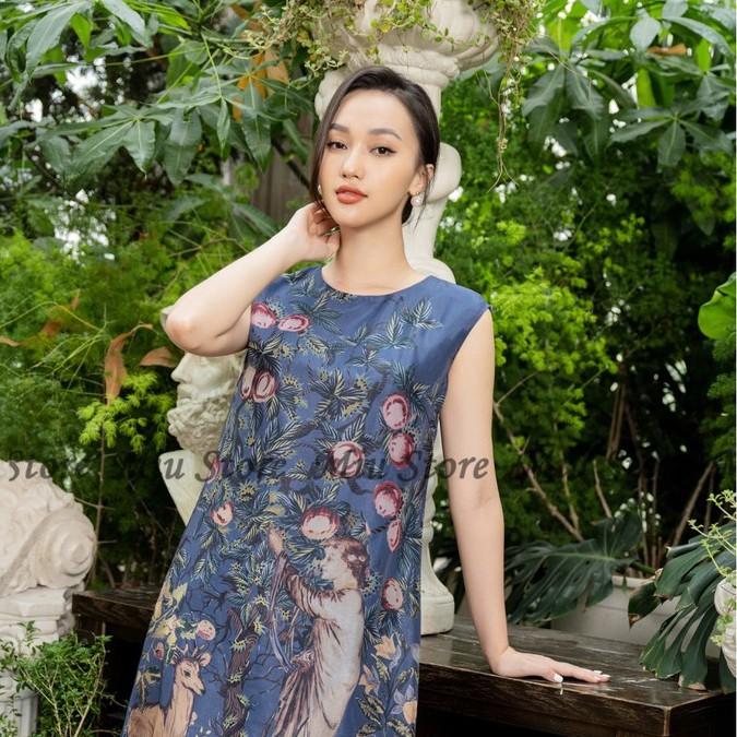 Đầm nữ thiết kế sát nách cao cấp dự tiệc sang chảnh MIUSTORE D00209