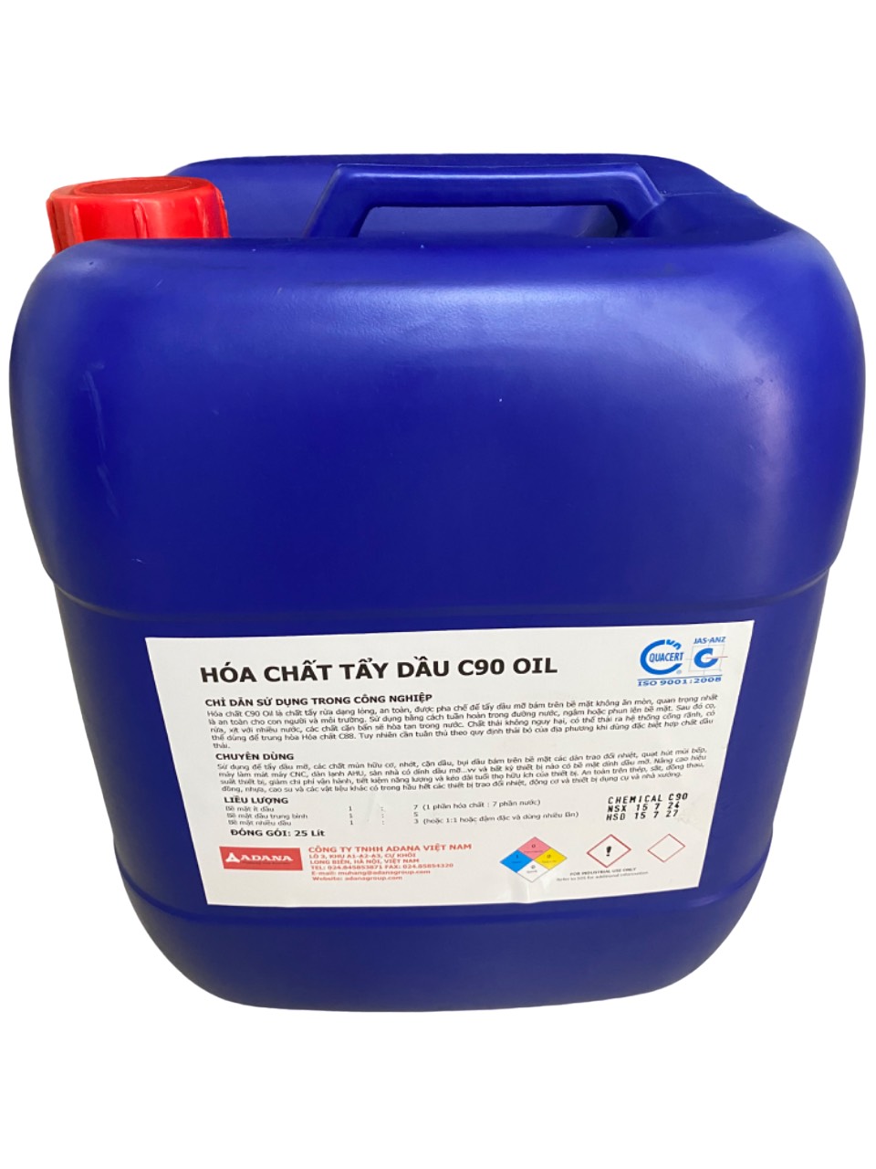 Hóa chất tẩy dầu bụi dầu trên dàn trao đổi nhiệt an toàn siêu tiết kiệm