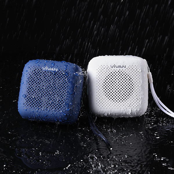 Loa TWS Bluetooth 5.0 VIVAN VS1 – Chống Nước IPX5, Pin 1800mAh, Âm Thanh Sống Động, Hỗ Trợ Thẻ Nhớ SD &amp; USB – HÀNG CHÍNH HÃNG